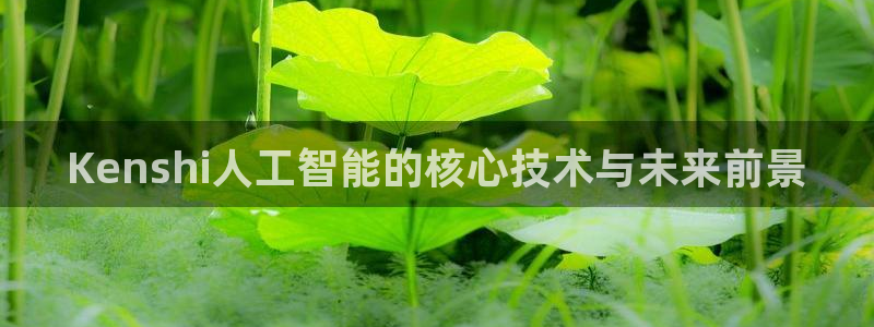 Kenshi人工智能的核心技术与未来前景