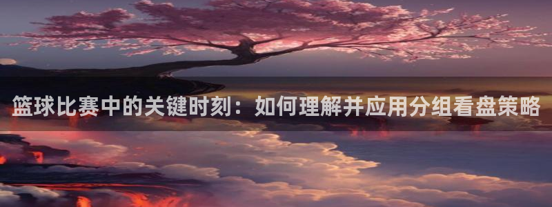 篮球比赛中的关键时刻：如何理解并应用分组看盘策略